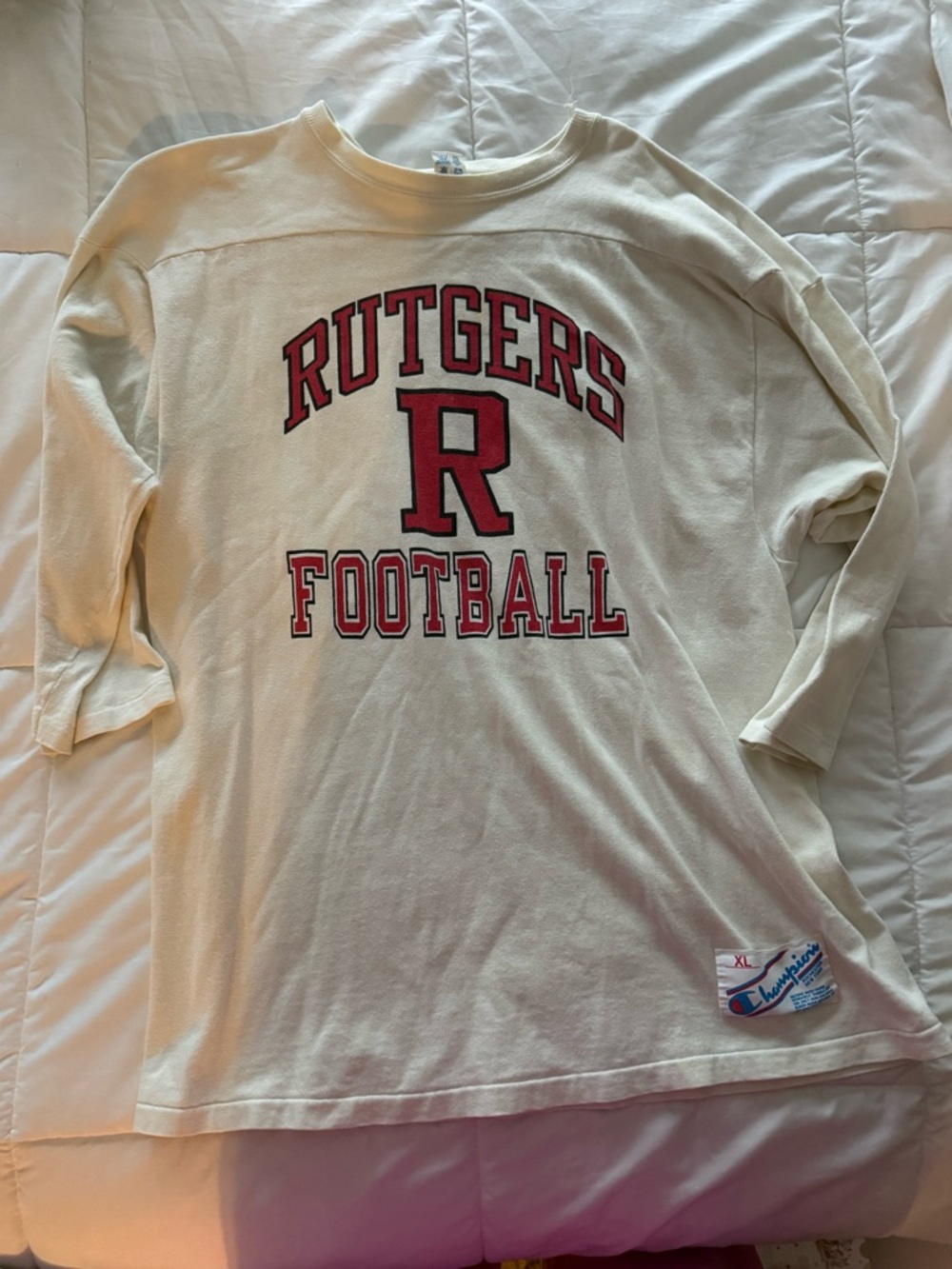 Vintage Rutgers football jersey shirt XL